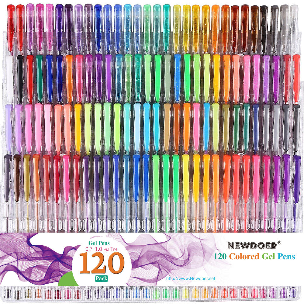 Ensemble de stylos de couleur - Ensemble de stylos de couleur 48 couleurs -  Marker 1,0