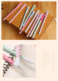 Pack de stylo gel fleurs coréennes multicouleurs