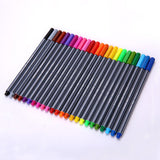 Lot 24 stylos couleur super fin pour dessin