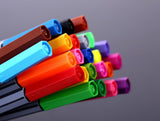 Lot 24 stylos couleur super fin pour dessin