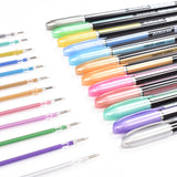 Lot 24/48 stylo gel fluorescent dessin manga