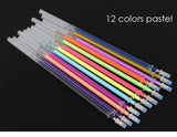 ensemble de recharge stylo gel couleur pour dessin manga