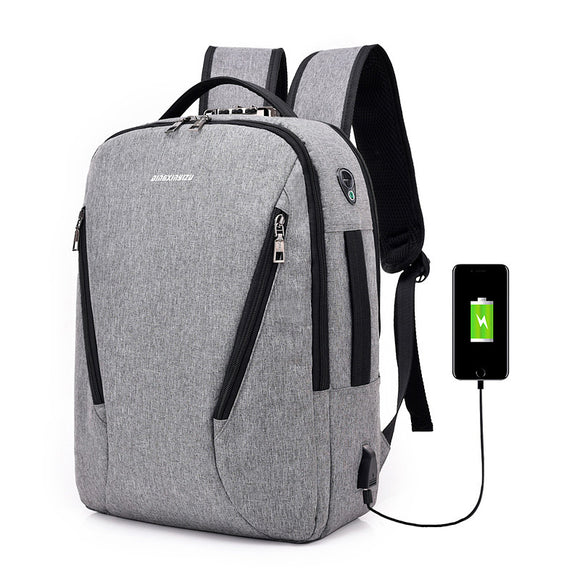 Sac à dos avec antivol connexion USB et prise de casque